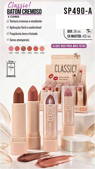Batom cremoso cor-a /36pcs SP-colors