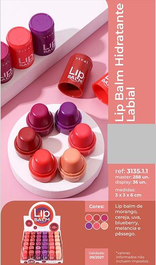 Lip Balm hidratante labial /36pcs VIVAI