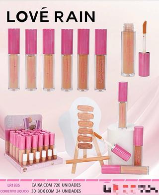 Corretivo liquido /24pcs LOVE RAIN