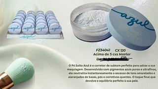Po facial solto azul /20pcs FENZZA