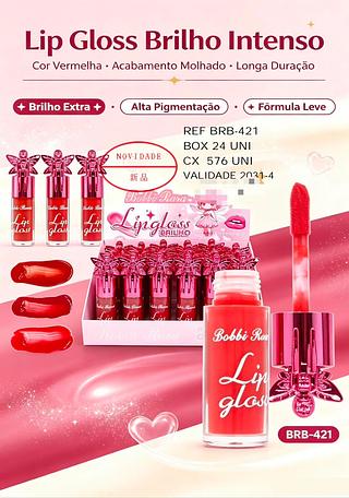Lip gloss brilho intenso /24pcs BOBBI RARA