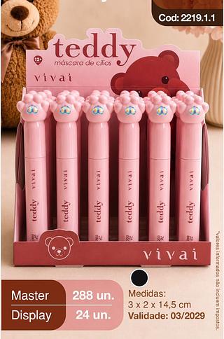 Mascara de cilios teddy /24pcs VIVAI