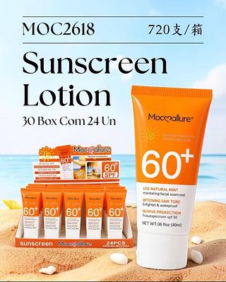 Sunscreen lotion c/24pcs MOCOALLURE