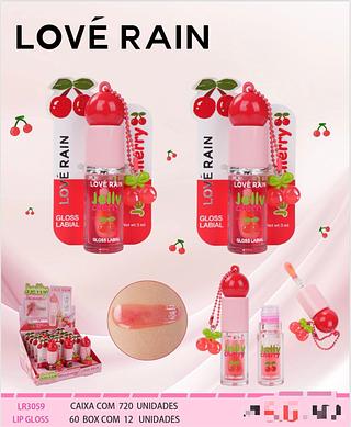 Gloss labial c/12pcs LOVE RAIN