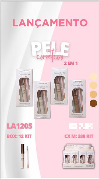 Corretivo liquido e lapis 2 em 1 c/12kit LABRANCHE