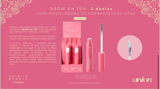 Cera Modeladora de Sobrancelhas 4,7ml C/24PCS Ruby Rose