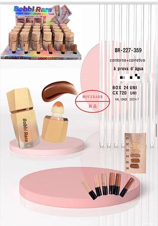 Contorno + Corretivo /24pçs Bobbi Rara