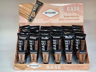 Base Natural Matte cor escuro /24pçs(SP163-B) SP-colors