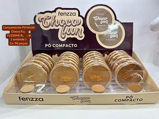 Po compacto choco fun c/24pcs FENZZA