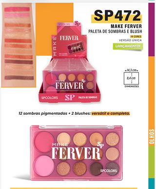 Paleta sombras e blush /12pcs SP-colors