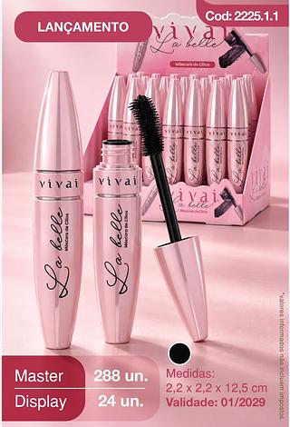 Mascara de cilios la belle /24pcs VIVAI