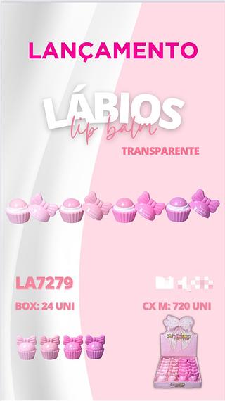 Lip Balm Transparente /24pçs Labranche