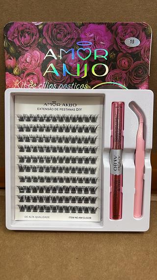 Cilios tufinho Amor & Anjo /10pçs