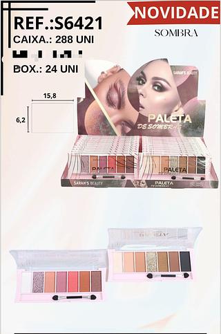 Paleta de Sombras /24pçs Sarah´s Beauty