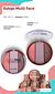 Iluminador Blush Contorno C/12pçs VIVAI
