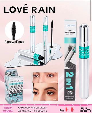 Mascara de cilios /12pcs LOVE RAIN