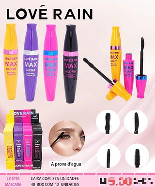 Mascara de cilios c/12pcs LOVE RAIN
