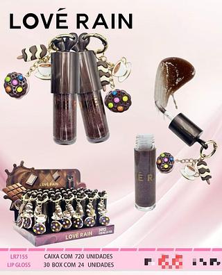 Lip gloss /24pcs Love Rain