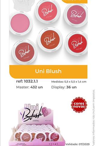 Blush uni /36pcs VIVAI
