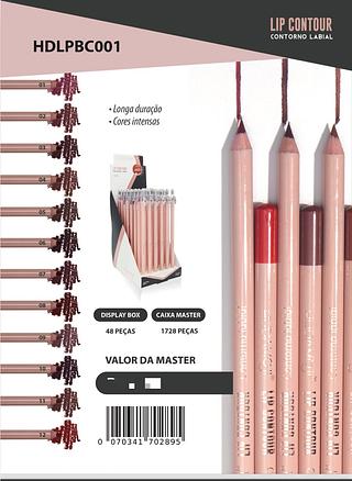 Lapis contorno C/48pcs HUDAMOJI