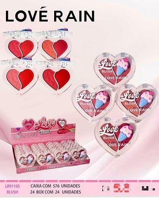 BLUSH C/24PCS LOVE RAIN