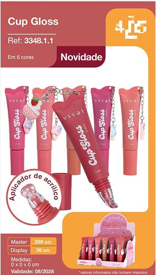 Cup Gloss c/36pçs Vivai