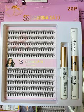 Cilios posticos 20P/12pcs SABRINA SATO