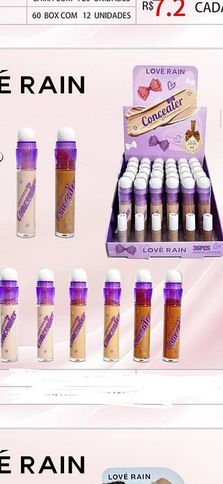 Corretivo liquido c/36pcs (LR-F2020) Love rain