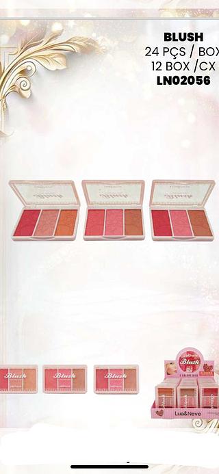 BLUSH C/24pçs LUA NEVE