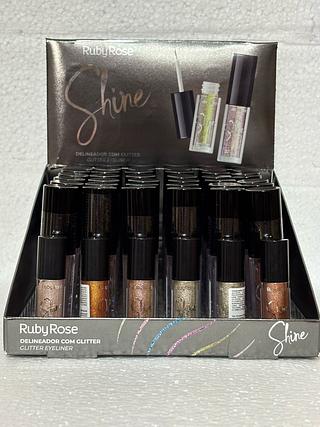 Delineador Glitter Shine/ 36UNID Rubyrose (HB-F8416)