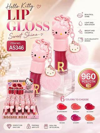 Lip gloss /24pcs Hello kitty