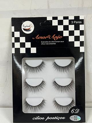 Cilios Postiços 3pares/ DZ (3B-28) Amor&anjo