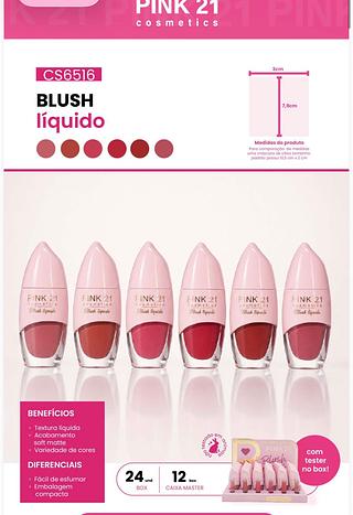 Blush liquido /24pcs PINK 21