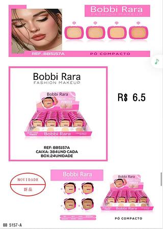 Pó Compacto c/24pçs Bobbi Rara
