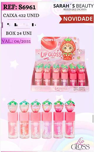 Lip gloss /24pcs SARAHS BEAUTY