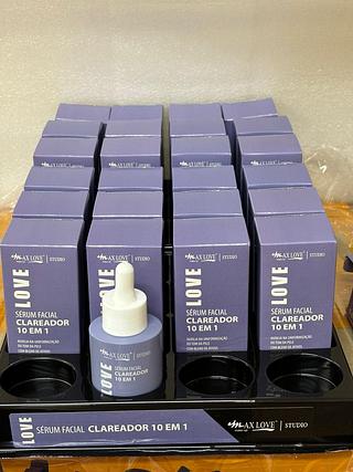Serum Facial Clareador 10em1 Love/ 24pçs MAX LOVE