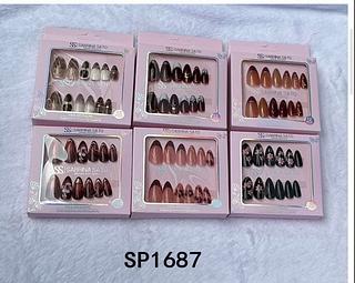 Unha postica em pvc c/12pcs SABRINA SATO