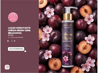 Locao hidratante Ameixa negra 120ml C/24PCS BELLE ANGEL