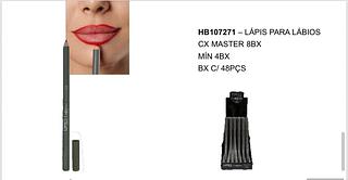 Lápis Labial c/48pçs Lyrics