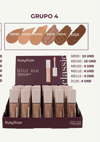 Corretivo liquido blur me classic /36pcs RUBY ROSE