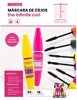 Mascara de cilios the infinite curl c/24pcs PINK 21