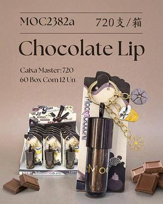 Lip gloss choco c/12pcs moc