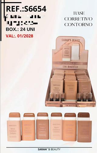 Base corretivo contorno /24pcs Sarah´s Beauty