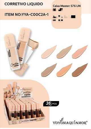 CORRETIVO LIQUIDO YOYOMAQUIAMOR C/36PS