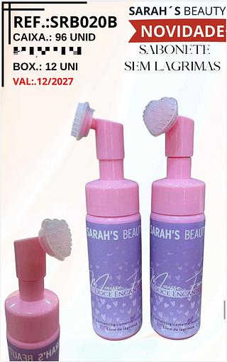 Sabonete sem lagrimas c/12pcs Sarah´s Beauty