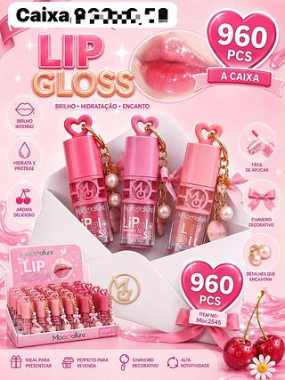 Lip gloss c/24pcs MOC