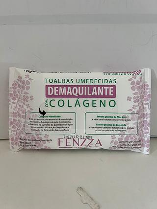 Lenço Demaquilante Colágeno/ 24UNID