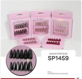 Unhas Postiças c/12pçs Sabrina Sato