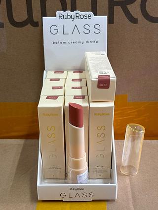 Batom Creamy Matte /12pcs RUBY ROSE GLASS