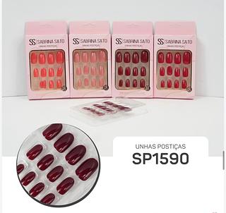 Unha postica em pvc c/12pcs SABRINA SATO
